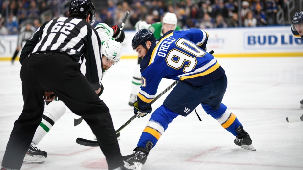 Ex-Blues captain Ryan O'Reilly agrees to four-year contract with