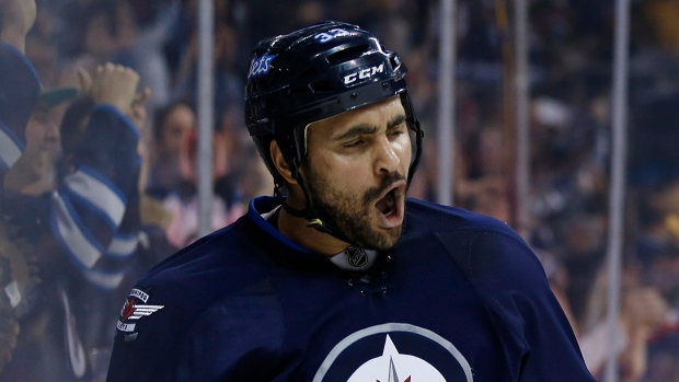 Dustin Byfuglien named NHL's 'First Star' of the week