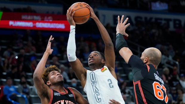 Gilgeous-Alexander scores 31, Thunder beat depleted Blazers