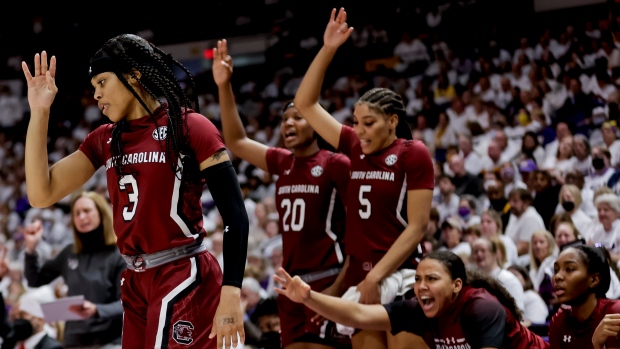 Aliyah Boston South Carolina beats LSU - TSN.ca