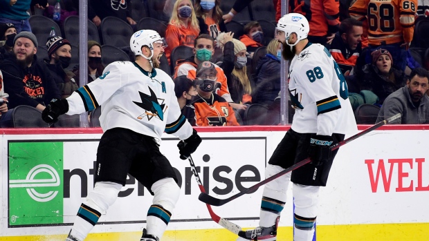 Tomas Hertl Brent Burns