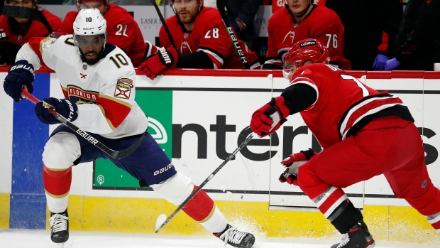 Panthers' Anthony Duclair sets insane history with 41-second goal vs.  Hurricanes