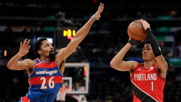 washington wizards portland trail blazers