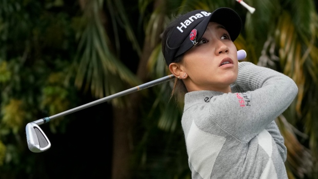 LPGA's Celine Boutier rolls into Match Play round of 16