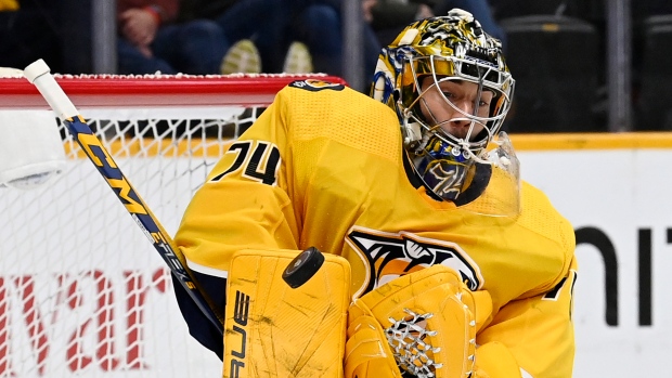 Jeannot, Saros lead Predators over Jets 2-1