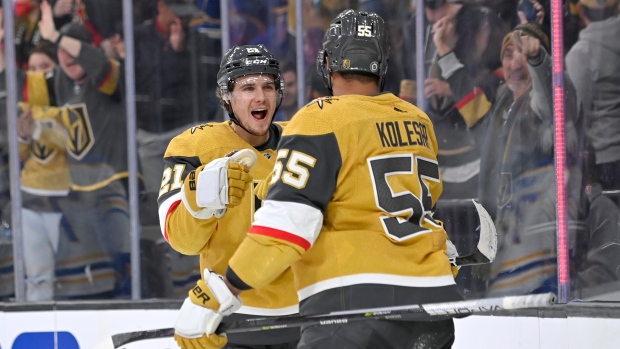 Stone leads Golden Knights to 5-2 win over Jets to even series at 1-1 -  Knights On Ice