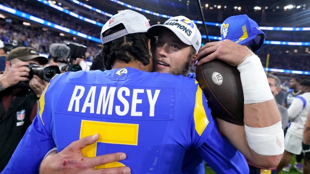 Jalen Ramsey Los Angeles Rams Super Bowl LVI Champions 15''