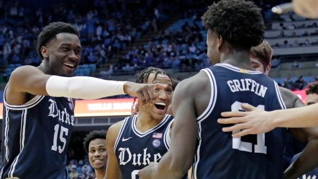 No. 9 Duke Rolls Past North Carolina Mike Krzyzewski - TSN.ca