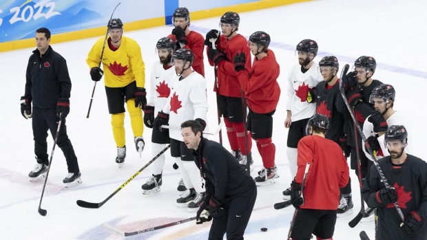 Canada's Olympic men's hockey team