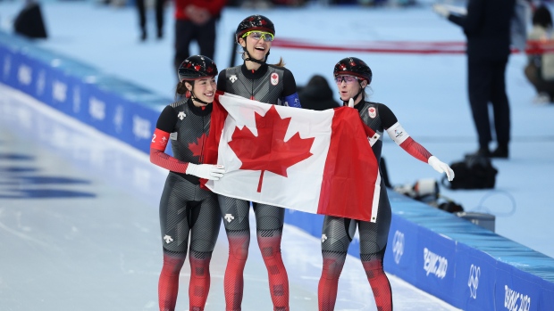 Canada women's team pursuit