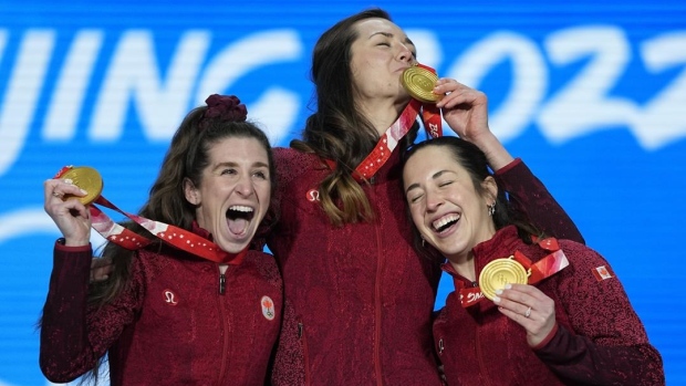 Isabelle Weidemann Ivanie Blondin Valerie Maltais