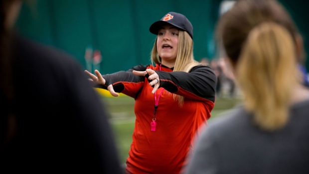 BC Lions Tanya Walter coaching staff defensive assistant 