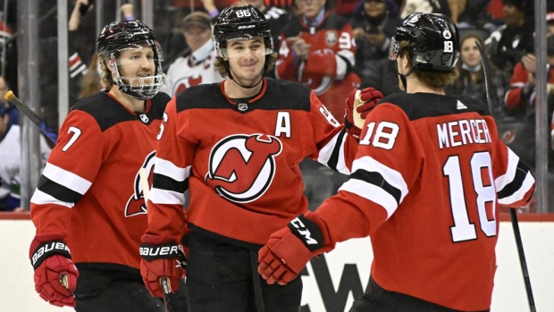 Canucks' Quinn, Devils' Jack Hughes taking NHL games to higher level