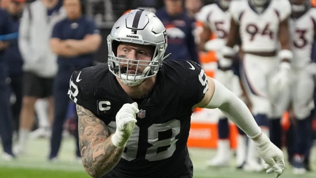 Raiders working on lucrative contract for Maxx Crosby