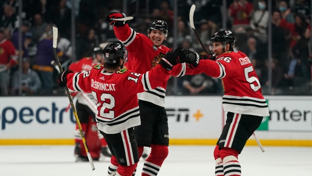 Chicago Blackhawks celebrate