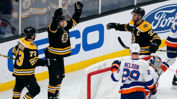 David Pastrnak scores in OT, Bruins beat Maple Leafs 2-1