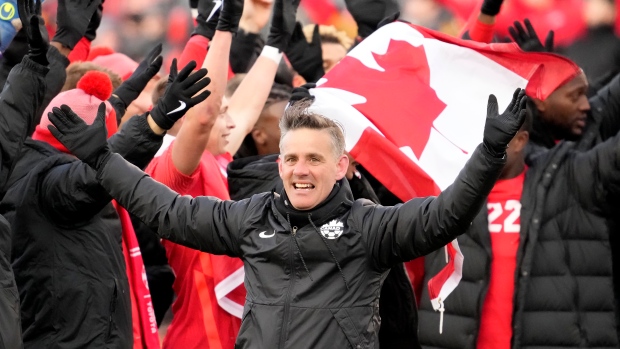 Canada head coach John Herdman