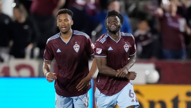 Colorado Rapids celebrate