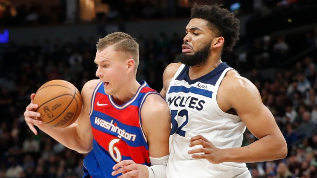 Kristaps Porzingis to miss Tuesday's Mavericks-Wizards game in Dallas