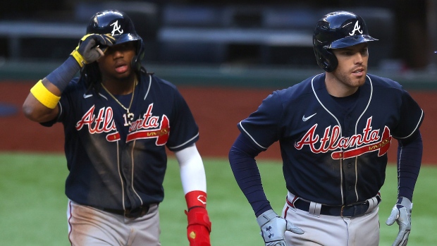 Ronald Acuna Jr. and Freddie Freeman