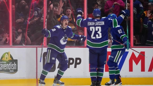 Vancouver Canucks Celebrate