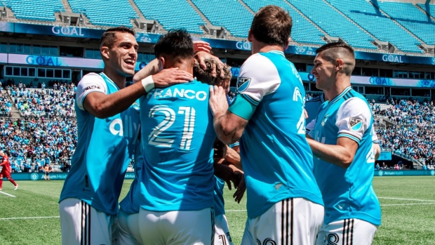 Charlotte FC celebrates