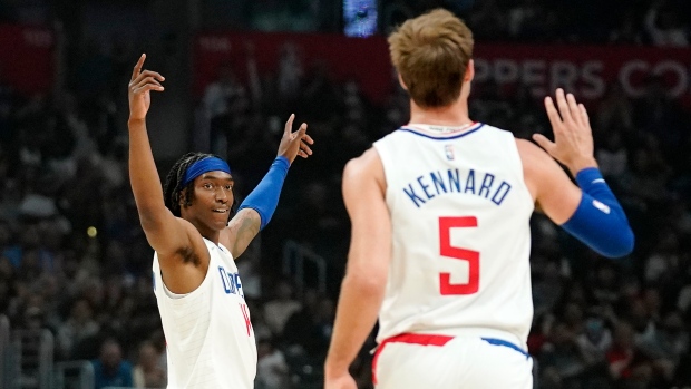 Clippers rout OKC 138-88 for 5th win in row, play-in awaits