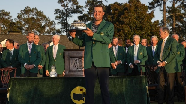 Scottie Scheffler Augusta National Masters Champions Dinner - TSN.ca