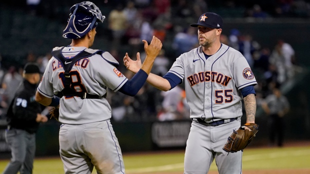 Houston Astros sign closer Ryan Pressly to two-year deal