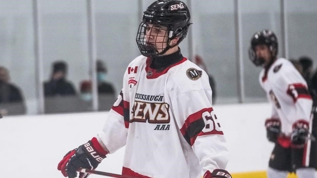 Michael Misa Saginaw Spirit's first overall pick in 2022 OHL draft