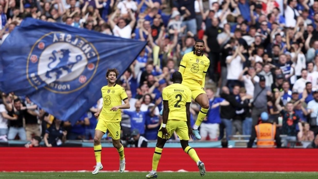 Chelsea celebrates