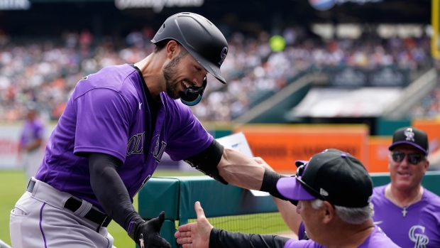 Randal Grichuk's 2-run double in 10th lifts Colorado Rockies over