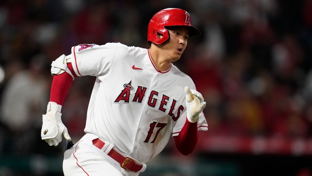 Taylor Ward, Shohei Ohtani Los Angeles Angels beat Cleveland Guardians ...