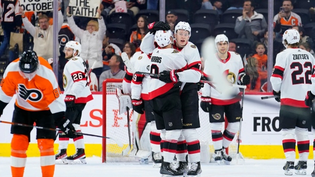 Brady Tkachuk Leads Ottawa Senators Philadelphia Flyers - TSN.ca