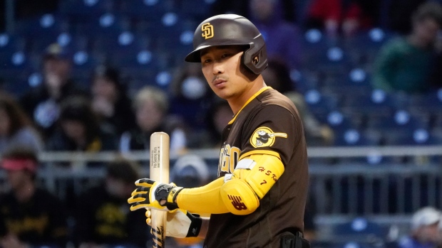 San Diego Padres' Ha-Seong Kim