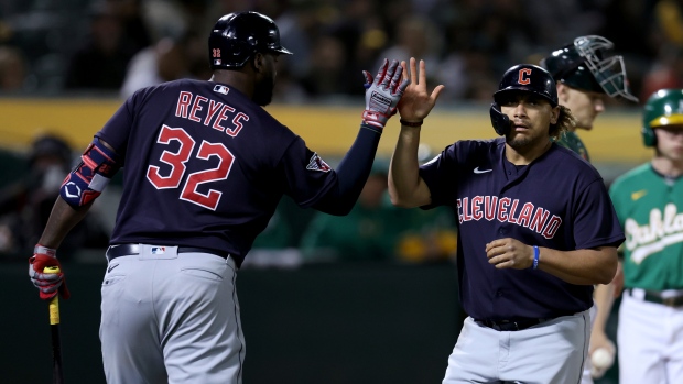 Josh Bell's long homer sends Guardians to 6-1 win, sweep of A's