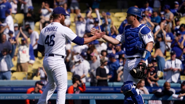 Dodgers' Tommy Kahnle returns from long rehab with a scoreless