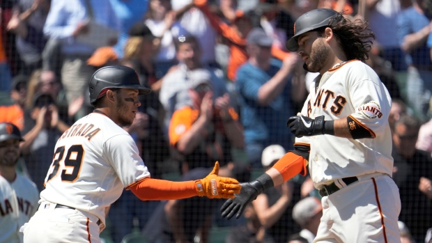 Brandon Crawford Homers San Francisco Giants Colorado Rockies Tsnca