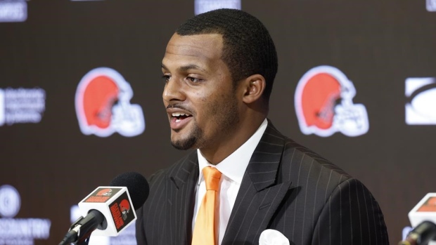 NFL insists on indefinite suspension at Browns' Deshaun Watson hearing