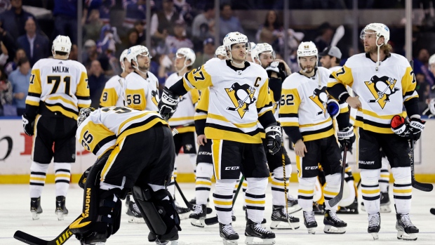 Pittsburgh Penguins Men's 500 Level Kris Letang Pittsburgh Black T-Shirt