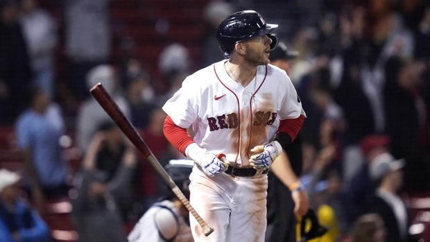Story's 3-run homer out of Fenway helps Red Sox beat Tigers