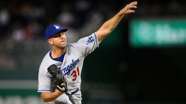 Los Angeles, United States. 03rd June, 2022. Los Angeles Dodgers starting  pitcher Tyler Anderson (31) looks on during a MLB regular season game  between the Los Angeles Dodgers and New York Mets