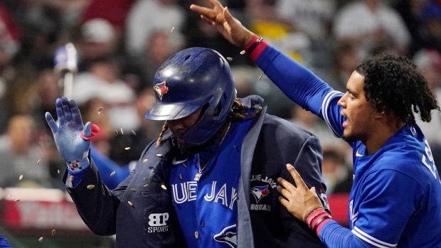 Angels celebrate Vladimir Guerrero's election to Hall of Fame