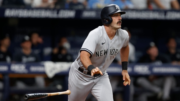 Yankees end skid but lose Matt Carpenter in victory over Mariners