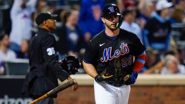 Pete Alonso reaches 40 homers, 100 RBIs vs. Mariners