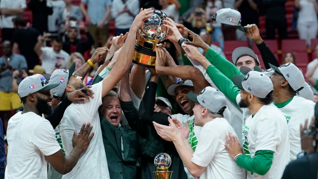 Boston Celtics Celebrate