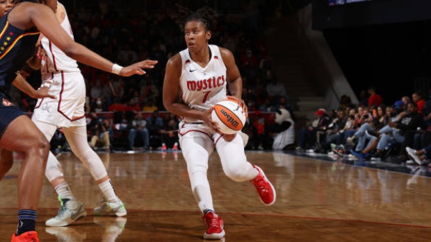 Ariel Atkins Washington Mystics beat Indiana Fever - TSN.ca