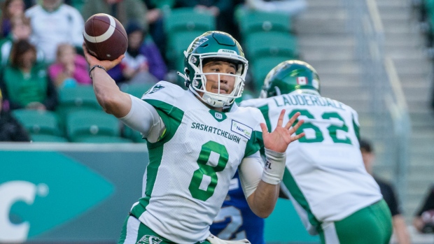 Mason Fine  August 2nd - Saskatchewan Roughriders