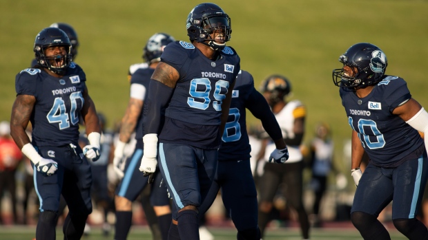 Toronto Argonauts beat Tiger-Cats in celebratory home opener