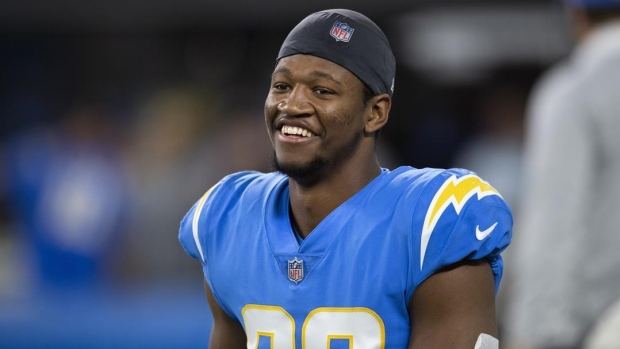 Chargers injury update: TE Donald Parham stretchered off field